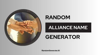 Alliance Name Generator