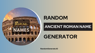 Ancient Roman Name Generator