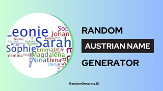 austrian-name-generator