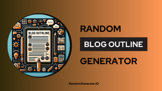 Blog Outline Generator
