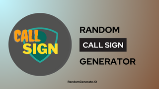 Call Sign Generator