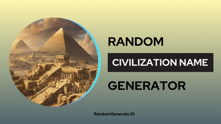 Civilization Name Generator