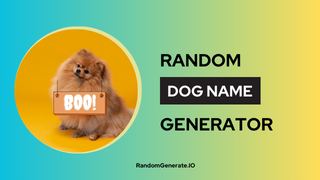 Dog Name Generator