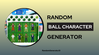 Dragon Ball Character Generator