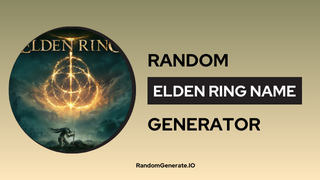 Elden Ring Name Generator