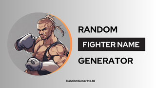 Fighter Name Generator