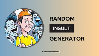 Insult Generator