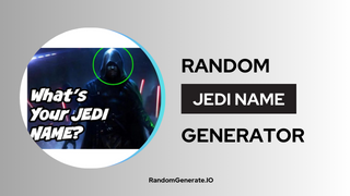 Jedi Name Generator