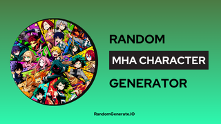MHA Character Generator