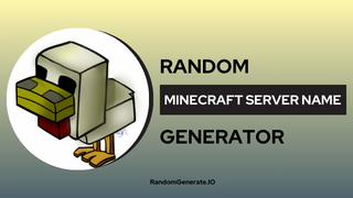 Minecraft ServerName Generator