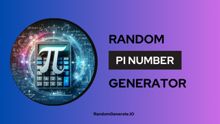 Pi Number Generator