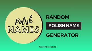 Polish Name Generator