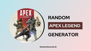 Random Apex Legend Generator