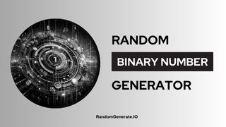 Random Binary Number Generator