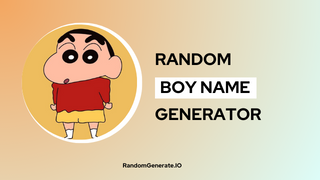 Random Boy Name Generator
