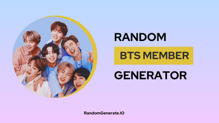 random-bts-member-generator