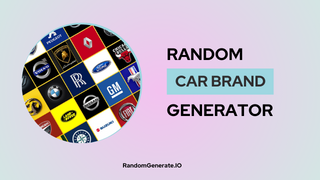 Random Car Brand Generator