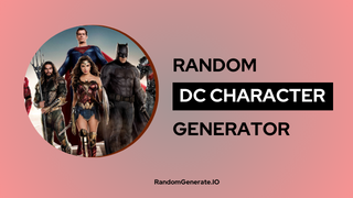 Random DC Character Generator