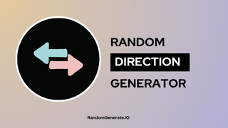 Random Direction Generator