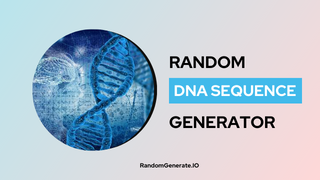 Random DNA Sequence Generator