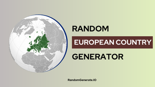 Random European Country Generator
