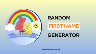 Random First Name Generator