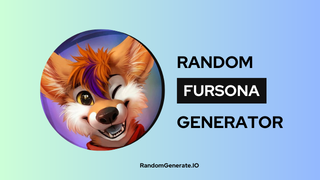 Random Fursona Generator