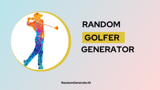 random-golfer-generator