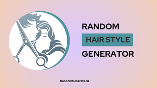 Random HairStyle Generator