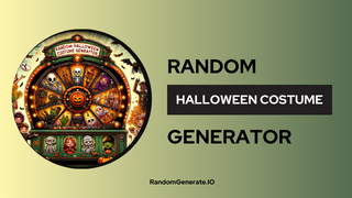 Random Halloween Costume Generator
