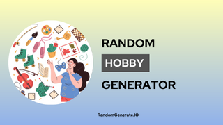 Random Hobby Generator