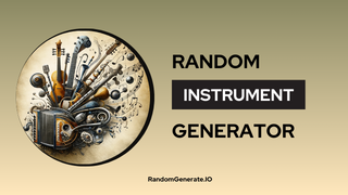 Random Instrument Generator