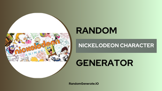 Random Nickelodeon Character Generator