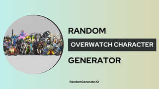 Random Overwatch Character Generator