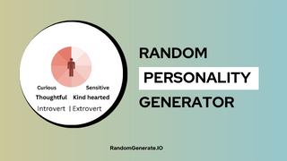 Random Personality Generator