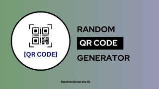 Random QR Code Generator