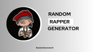 Random Rapper Generator