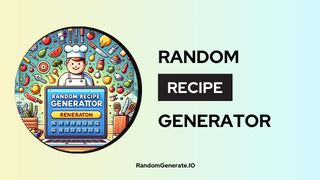 Random Recipe Generator