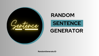 Random Sentence Generator