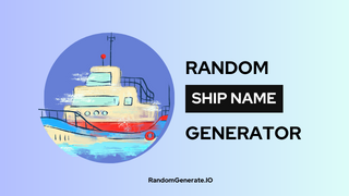 Random Ship Name Generator