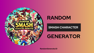 Random Smash Character Generator