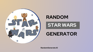 Random Star Wars Characters