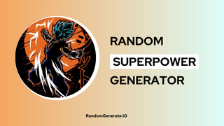 Random Superpower Generator