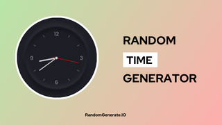 random-time-generator
