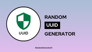 Random UUID Generator