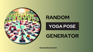Random Yoga Pose Generator