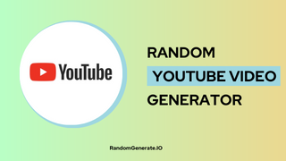 Random YouTube Video Generator