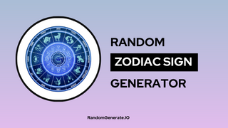 Random Zodiac Sign Generator