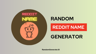 Reddit Name Generator