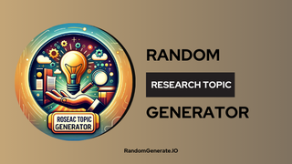 Research Topic Generator